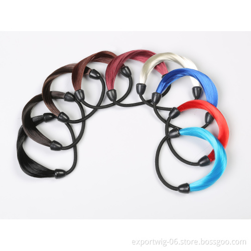 Answer Newest Braided Synthetic Elastic Hair Band Popular Wig Braided Twist Braid Elastic Hair Bands